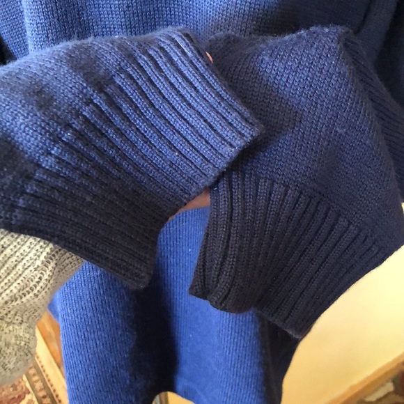 THE NORTHFACE A5 Series Mens size XXL Wool Sweater 1/4 Zip Navy Layer Prep Sport - Picture 10 of 16